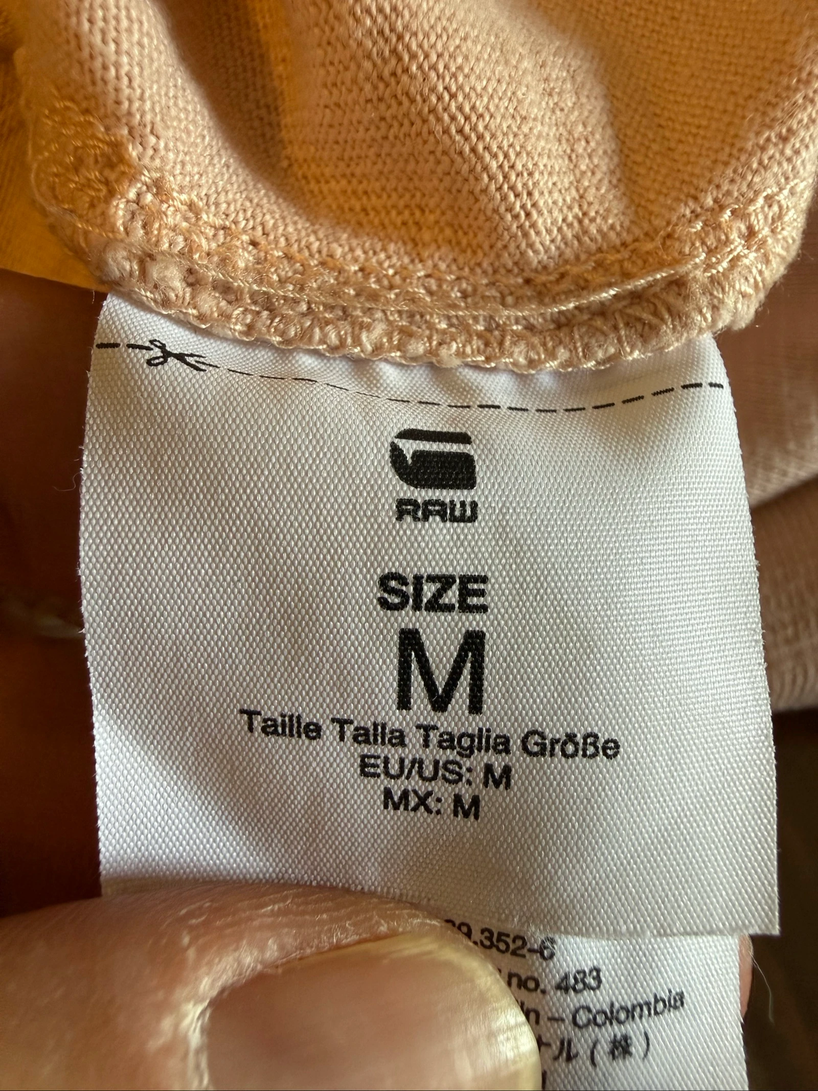 Gebreide trui G-Star RAW dames M Boyfriend Fit roze poeder mouw 3/4 – Zeer goede staat – photo 6